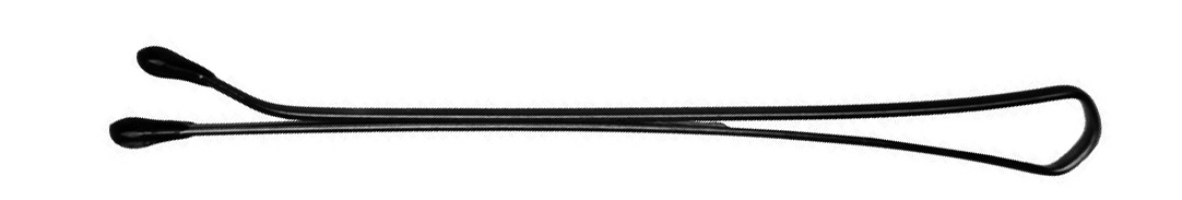 Невидимки 40 мм прямые, черные (200гр) DEWAL коробка
