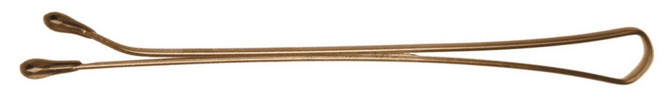 Невидимки 50 мм прямые, коричневые (200гр) DEWAL коробка