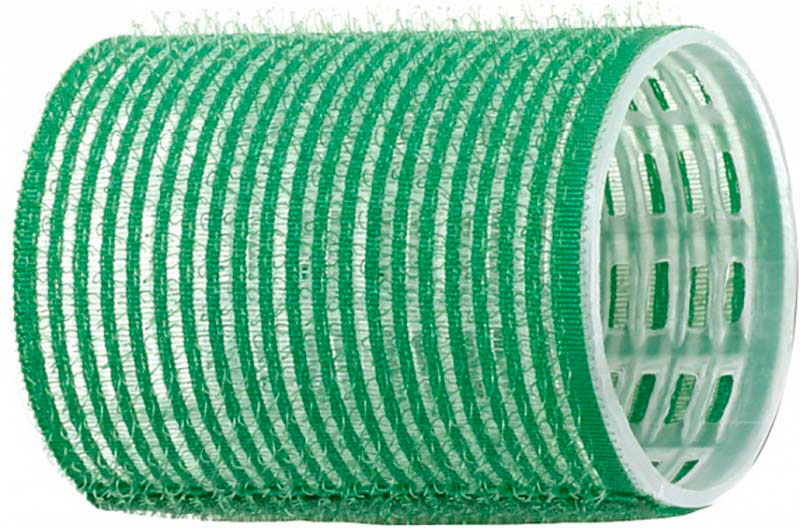 Бигуди-липучки зеленые d 48мм (12 шт/уп) DEWAL