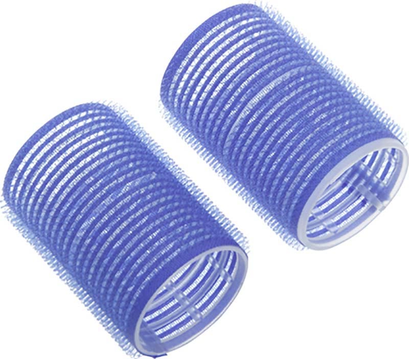 Бигуди-липучки синие d 52мм (6 шт/уп) DEWAL