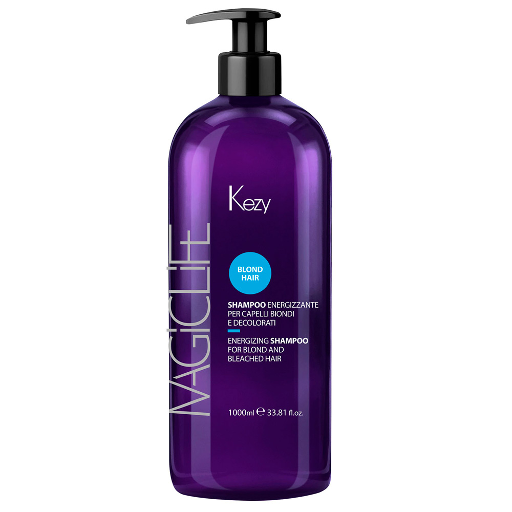 Шампунь укрепляющий для светлых и обесцвеченных волос, 1000мл ML Shampoo energizzante per capelli