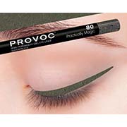 Гелевая подводка-карандаш для глаз Provoc т.80 кошачий глаз