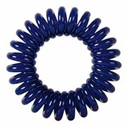 Резинки для волос «Пружинка» синий (3шт) DEWAL