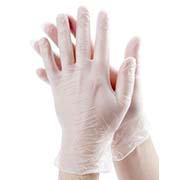 Виниловые перчатки БЕЛЫЕ, S, 100шт ViniMax