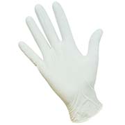 Латексные перчатки БЕЛЫЕ, S, 100шт MiniMax