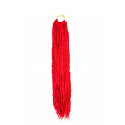 Сенегальские косы Красный 60 см