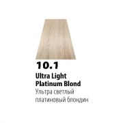 10.1 (Ультра светлый платиновый блондин) Крем-краска б/аммиака 100мл Soft Touch