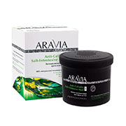 Антицеллюлитная солевая крем-маска для тела Organic 550мл  Aravia