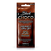 Choco Black - 25х bronzer Крем для загара с маслами какао, Ши, кофе, экстрактом прополиса и витамин. комплексом 15мл