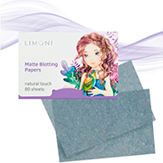 Матирующие салфетки для лица Lilac 80шт Limoni NEW