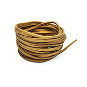Сканди-шнурок кожаный (золото) 5м