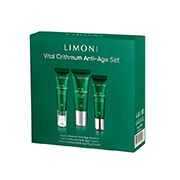 Набор Vital Crithmum Anti-Age Care Set (крем 25мл+крем д/глаз 15мл+эссенция 15мл) Limoni