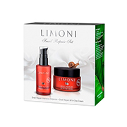 Набор Snail Repair Set (сыворотка 30мл+крем 50мл) Limoni