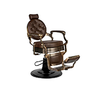 Барбер кресло BUZZ Bronze Brown
