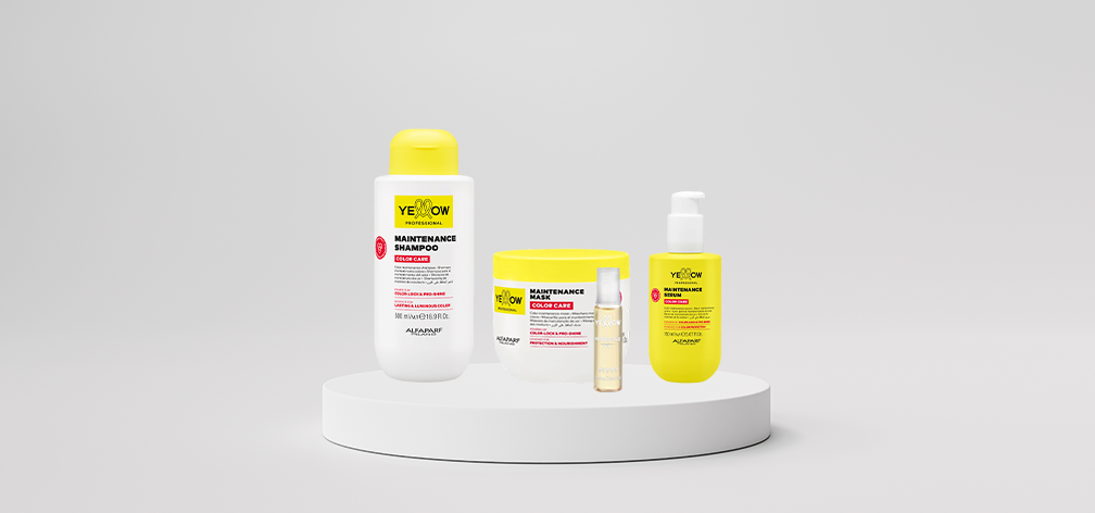 Процедура для волос: Защита и питание цвета Yellow