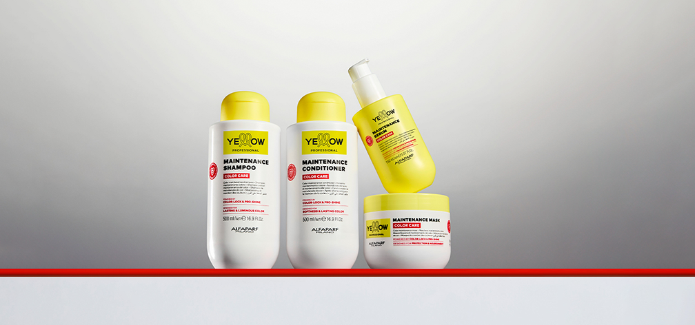 Процедура для волос: Защита цвета Yellow